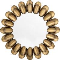 94cm Bronze Metal Round Mirror