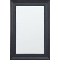 90 x 60cm Lead Wood Rectangle Mirror