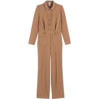 Recycled Long Sleeve Jumpsuit, Length 31.5"