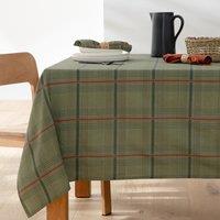 Baymore Linen & Cotton Checked Tablecloth