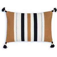 Palia Striped Rectangular Cotton Cushion Cover