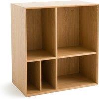 Mikube Small Oak Bookcase