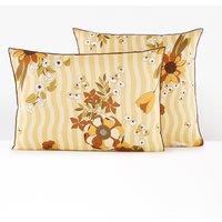 Solanne Vintage Floral 100% Cotton Satin Pillowcase