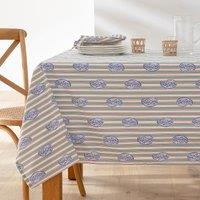 Mait Paisley 100% Washed Cotton Tablecloth