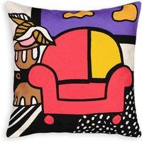 Super Club Graphic 50 x 50cm 100% Cotton Cushion Cover