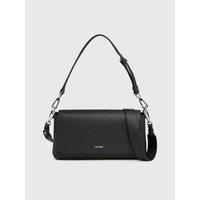 Crossbody/Shoulder Bag with Foldover Flap