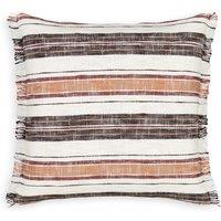 Imazai Striped Basketweave Cotton Pillowcase