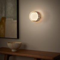 Darja Metal & Opaline Wall or Ceiling Light