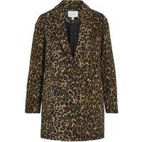 Leopard Print Straight Jacket