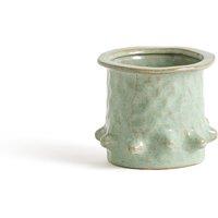 Ivaneo 14cm Diameter Enamelled Stoneware Flower Pot