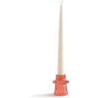 Sabri 6.8cm High Coloured Textured Glass Candlestick