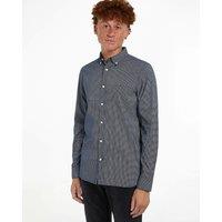 Flex Micro Print Shirt in Cotton