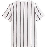 Sports Club AOP T-Shirt in Striped Cotton with Short Sleeves