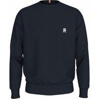 Monogram Cotton Mix Sweatshirt with Crew Neck