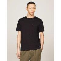 Cotton Crew Neck T-Shirt with Pocket