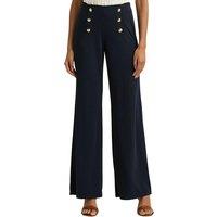 Corydon Wide Leg Sailor Trousers with High Waist