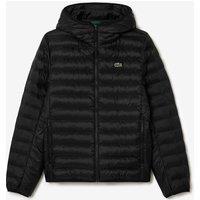 Short Padded Puffer Jacket with Water-Repellent Coating