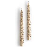 Set of 2 Caspar Pine Tree Candles