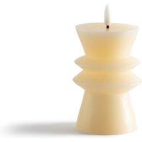 Caspar 14.6cm High LED Sculpted Wax Candle