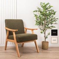 Mid Century Boucl Armchair