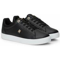 Elevated Essential Monogram Trainers in Leather