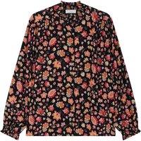 Elizon Floral Print Blouse with Ruffles