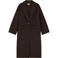 Neron Tailored Collar Coat in Wool Mix