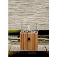 Cosiscoop Timber Square Fire Lantern