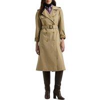 Belted Trench Coat in Cotton Mix