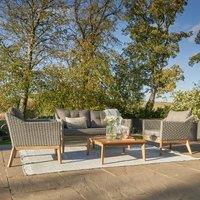 Larissa 4 Seater Garden Sofa Set Grey