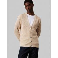 Linen/Cotton Buttoned Cardigan