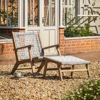 Watson Garden Lounge Chair with Footstool