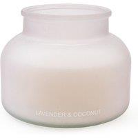 Lavender & Coconut Frosted Candle