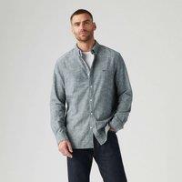 Oxford Cotton Shirt with Buttoned Collar