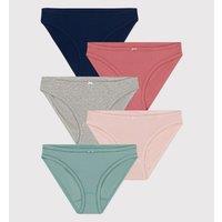 Pack of 5 Knickers in Cotton