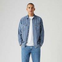 Jackson Worker Striped Shirt in Cotton