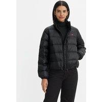 Short Padded Jacket with High Neck