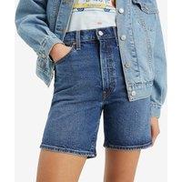 Ribcage Denim Bermuda Shorts