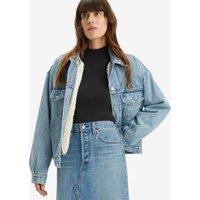 3-in-1 90's Sherpa Trucker Jacket in Denim