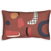 Walter Graphic 100% Cotton Rectangular Cushion Cover