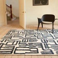Abstract Script Rug
