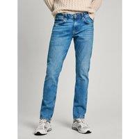 Recycled Cotton Straight Jeans in Mid Rise