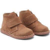 Kids' Leather Ankle Boots with Touch 'n' Close Fastening