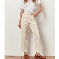 Peter Straight Jeans in Organic Cotton with High Waist