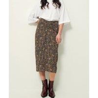 Leelong Floral Print Skirt