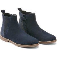 Kids Leather Chelsea Boots with Zip Fastening