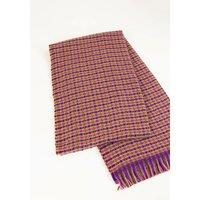 Pio Checked Scarf in Wool Mix