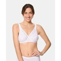 Pack of 2 Cross Your Heart Openwork Bras in Cotton Mix