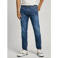 Recycled Cotton Tapered Jeans in Mid Rise