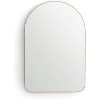 Uyova 60 x 90cm Brass Arch Mirror